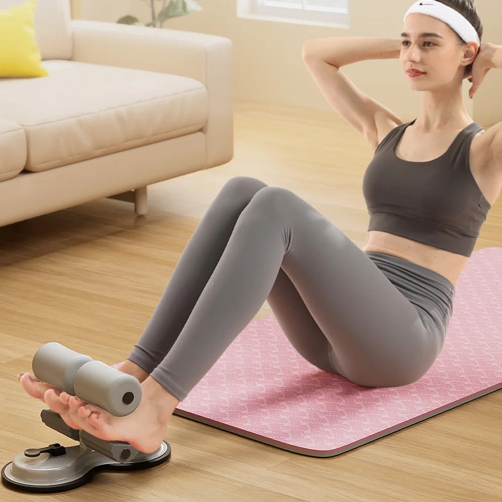Adjustable Sit-Up Bar With 3 Suction Cups Portable Core - GilloServ
