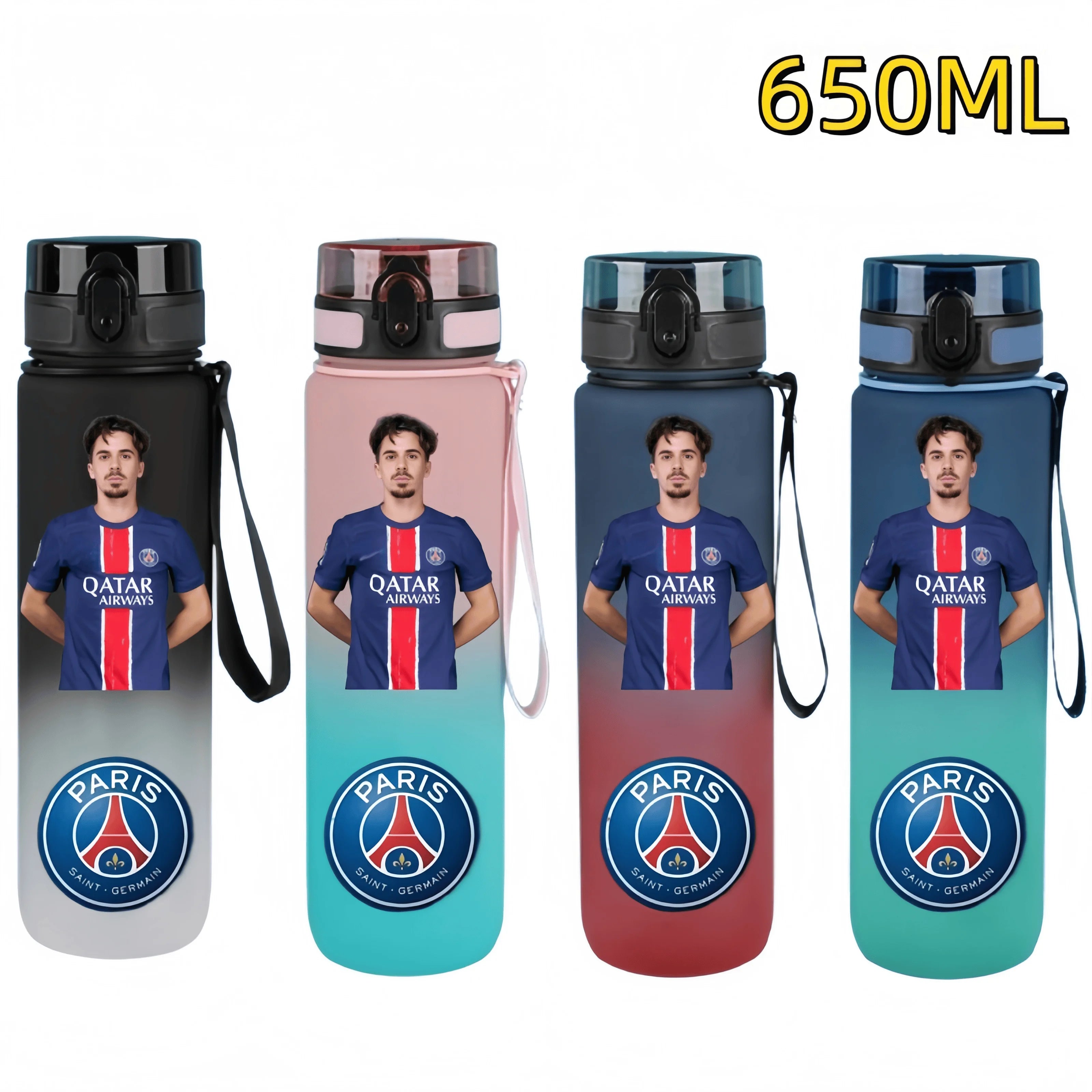 650mls. Champion Team Football Star Water Cup Sports Fitness - GilloServ