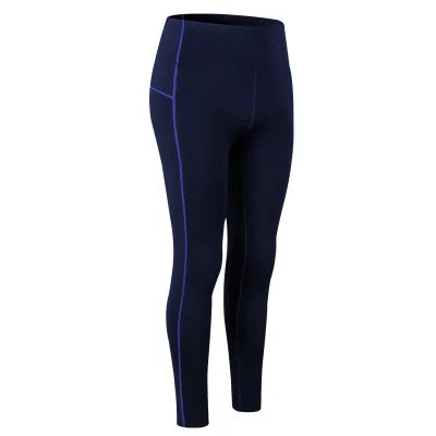 Winter Yoga Suit Stretch Set Gym Workout Shirt Leggings Sportswear - GilloServ