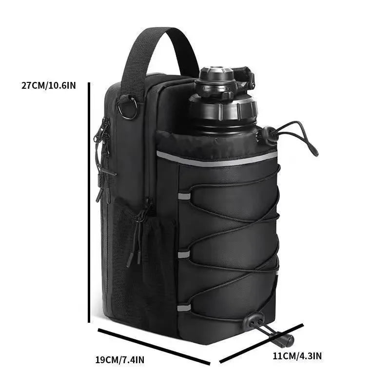 Magnetic Water Bottle//Bag Adjustable//Large Capacity Gym Bottle - GilloServ