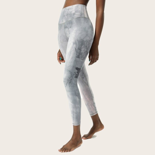 TIE DYE Naked Feel Sport Workout Tights Yoga Pants - GilloServ