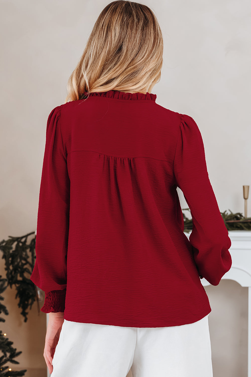 Long Sleeve Blouse Long Sleeve Top - GilloServ