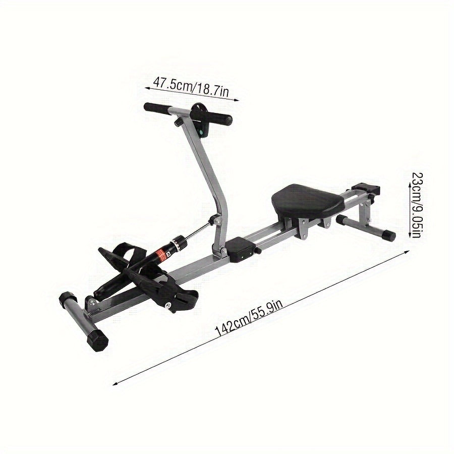 Hydraulic Rowing Machine for Home Fitness - GilloServ