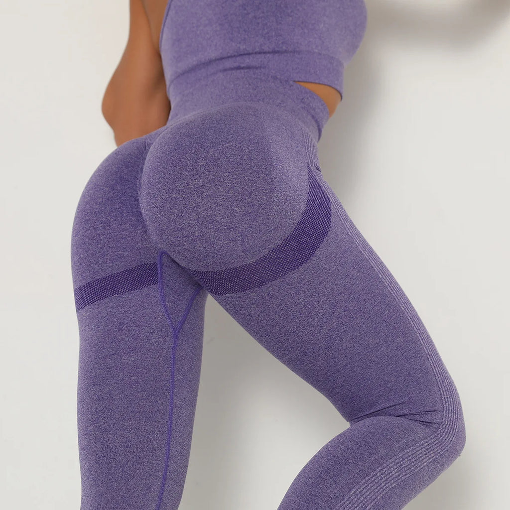 Yoga Leggings High Waist Exercise Sports Trousers - GilloServ