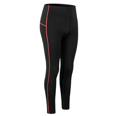 Winter Yoga Suit Stretch Set Gym Workout Shirt Leggings Sportswear - GilloServ
