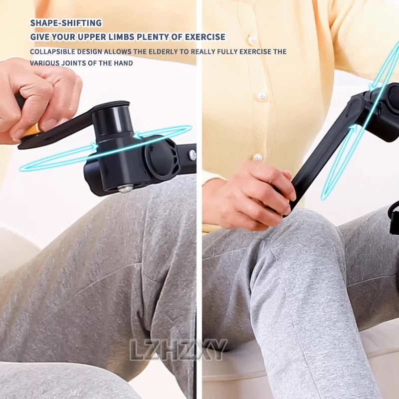 Indoor Mini Fitness Exercise Bike Treadmill Vertical Rehabilitation Bicycle Handrail Cycling Stepper Leg Pedal Trainer new - GilloServ