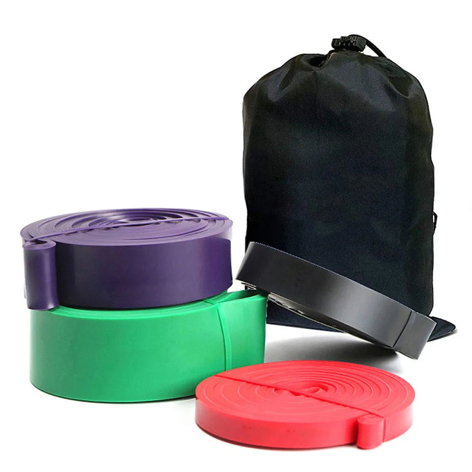 Unisex Fitness 208cm Rubber Resistance Yoga Band Pilates - GilloServ