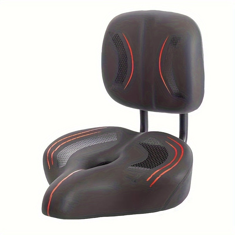 Three-Wheeled Electric Bike Saddle with Backrest - GilloServ