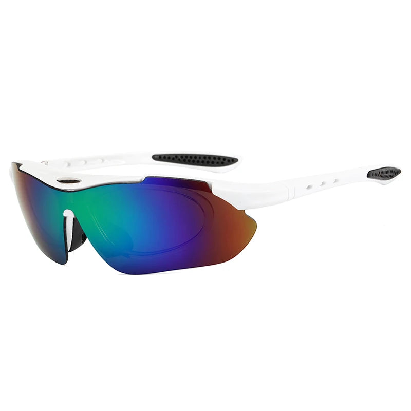 Men Women UV400 Riding Racing Cycling Eyewear Outdoor Anti-glare Mountain Road Bike Sunglasses Dustproof XC MTB Bicycle Glasses - GilloServ