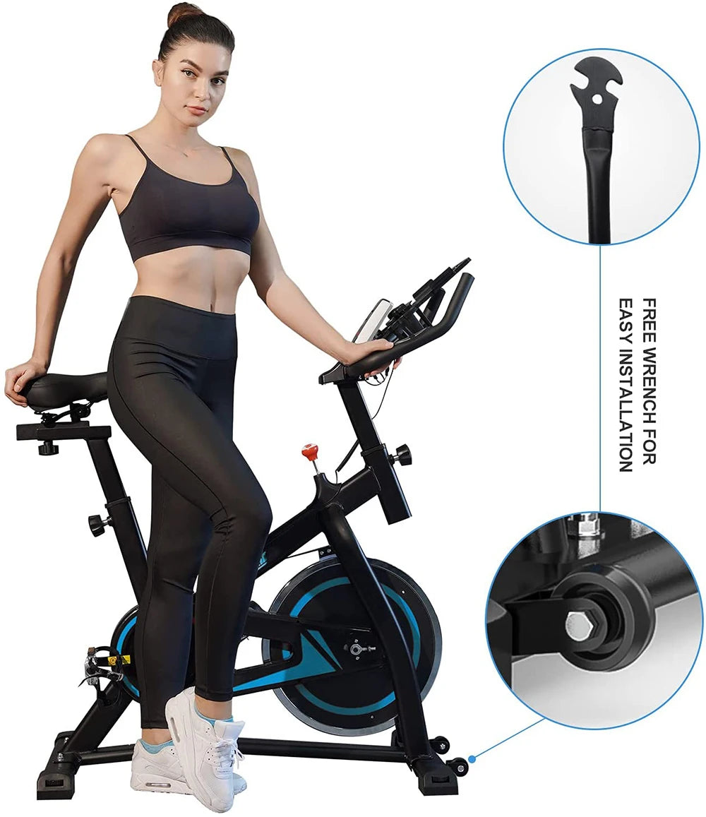 Workout Home Indoor Fitness Trainer Bike Foldable - GilloServ
