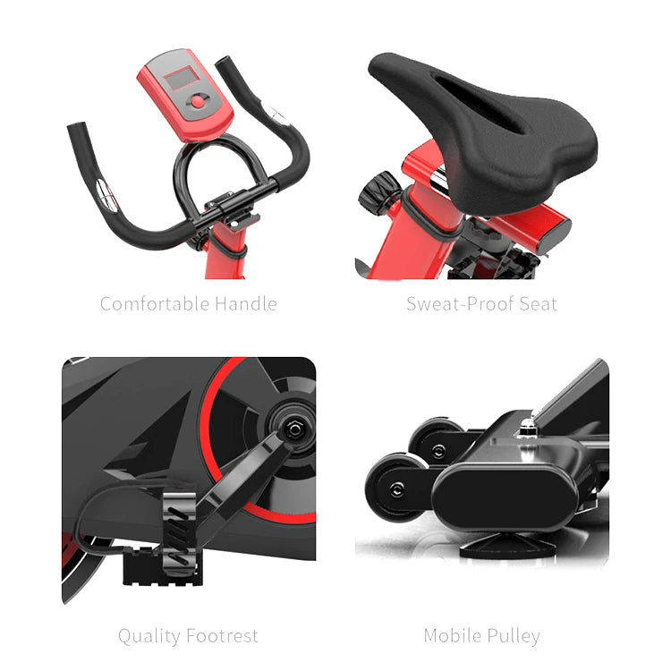 Indoor Cycling air Stationary Bike Professional Cardio Fitness Home Gym Equipment Commercial Fitness Exercise Spinning Bike - GilloServ