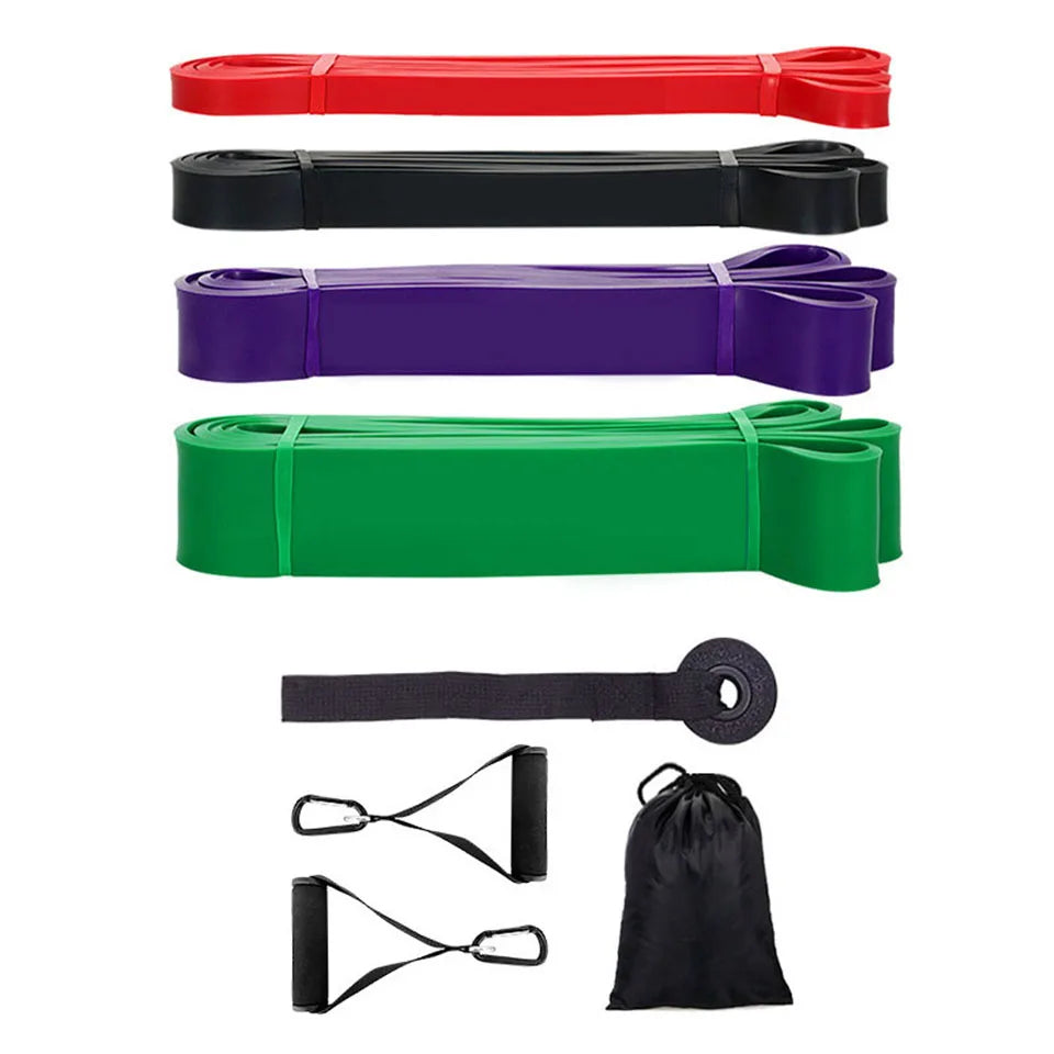 Unisex Fitness 208cm Rubber Resistance Yoga Band Pilates - GilloServ