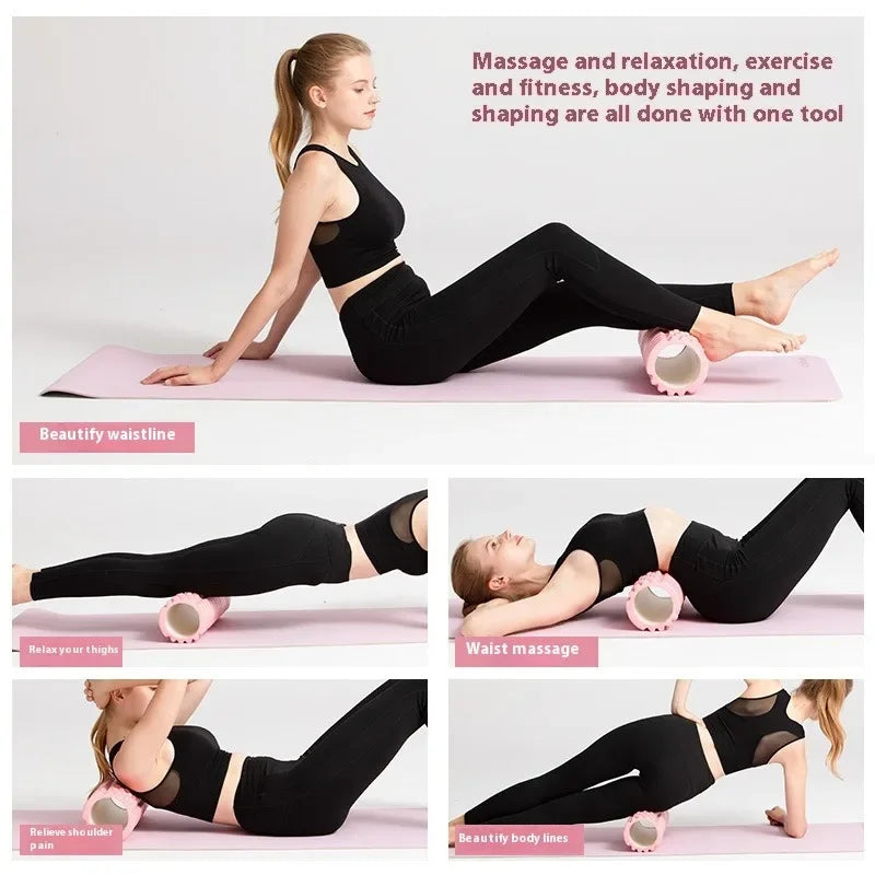 Yoga Muscle Massage Foam Roller Fitness Pilates Equipment - GilloServ