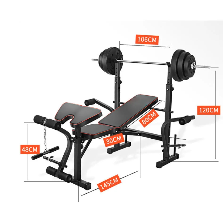 Multifunctional Gym Fitness Equipment Custom Logo Modern Adjustable Benches Dumbbell Bench Metal Lifting Weight Bench 2025 New 2 - GilloServ