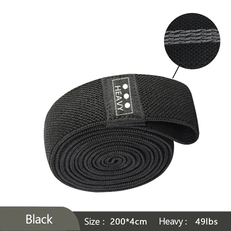 1Pcs Resistance Band Yoga Pilates Fitness Elastic Band Bodybuilding Sports - GilloServ