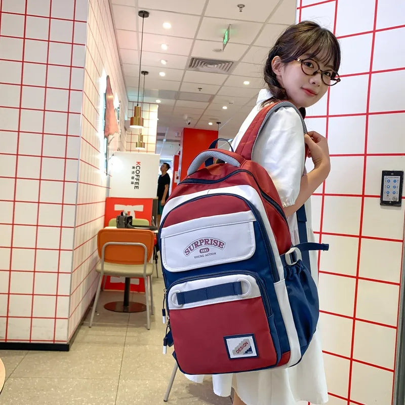 Schoolbag Girl/Boy Fresh Cartoon Grade Big Capacity Backpack - GilloServ