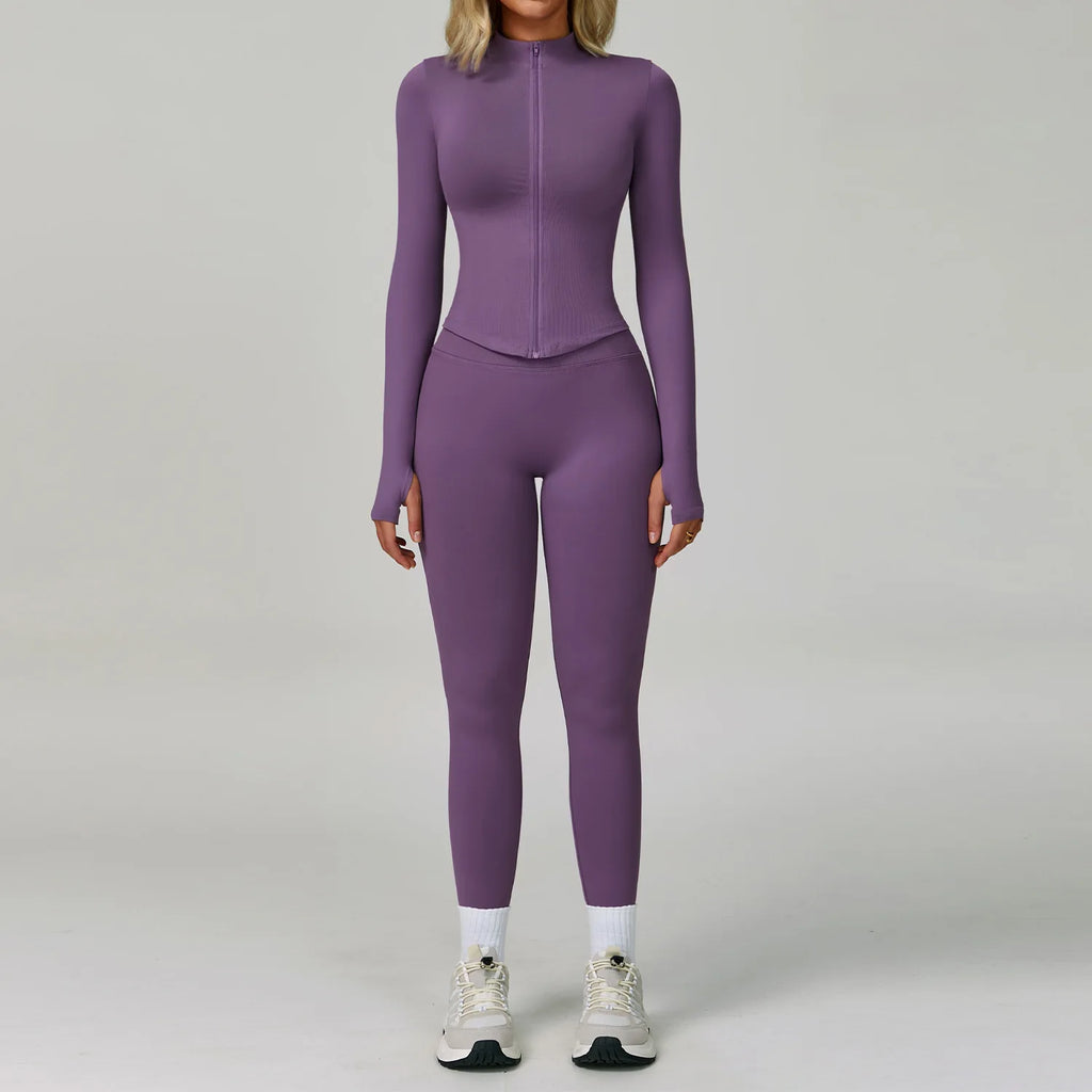 Yoga Gym Clothes Women Tracksuit// Workout //Outfits Fitness Set - GilloServ
