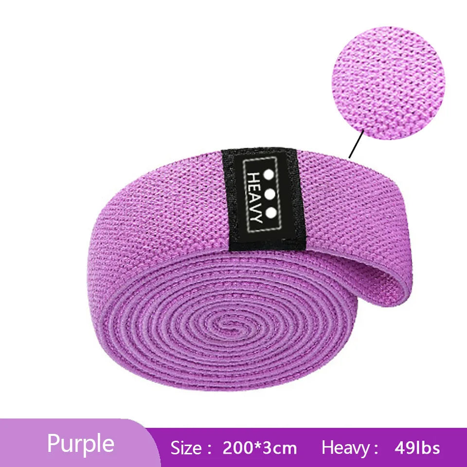 1Pcs Resistance Band Yoga Pilates Fitness Elastic Band Bodybuilding Sports - GilloServ