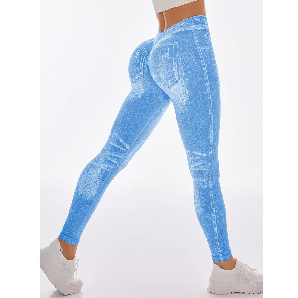  Women Sport Yoga Leggings  Skinny Tight jeans - GilloServ