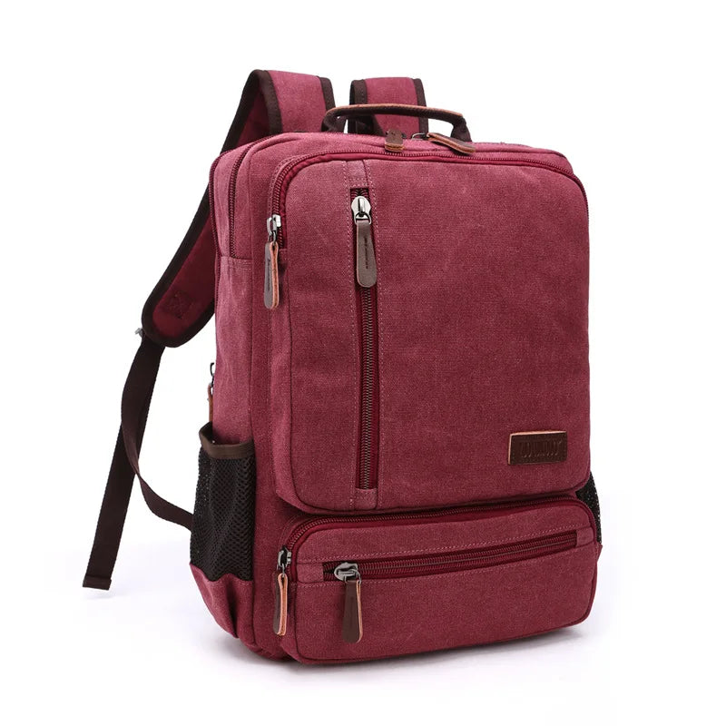Vintage Canvas Backpack Men Large Capacity Travel - GilloServ