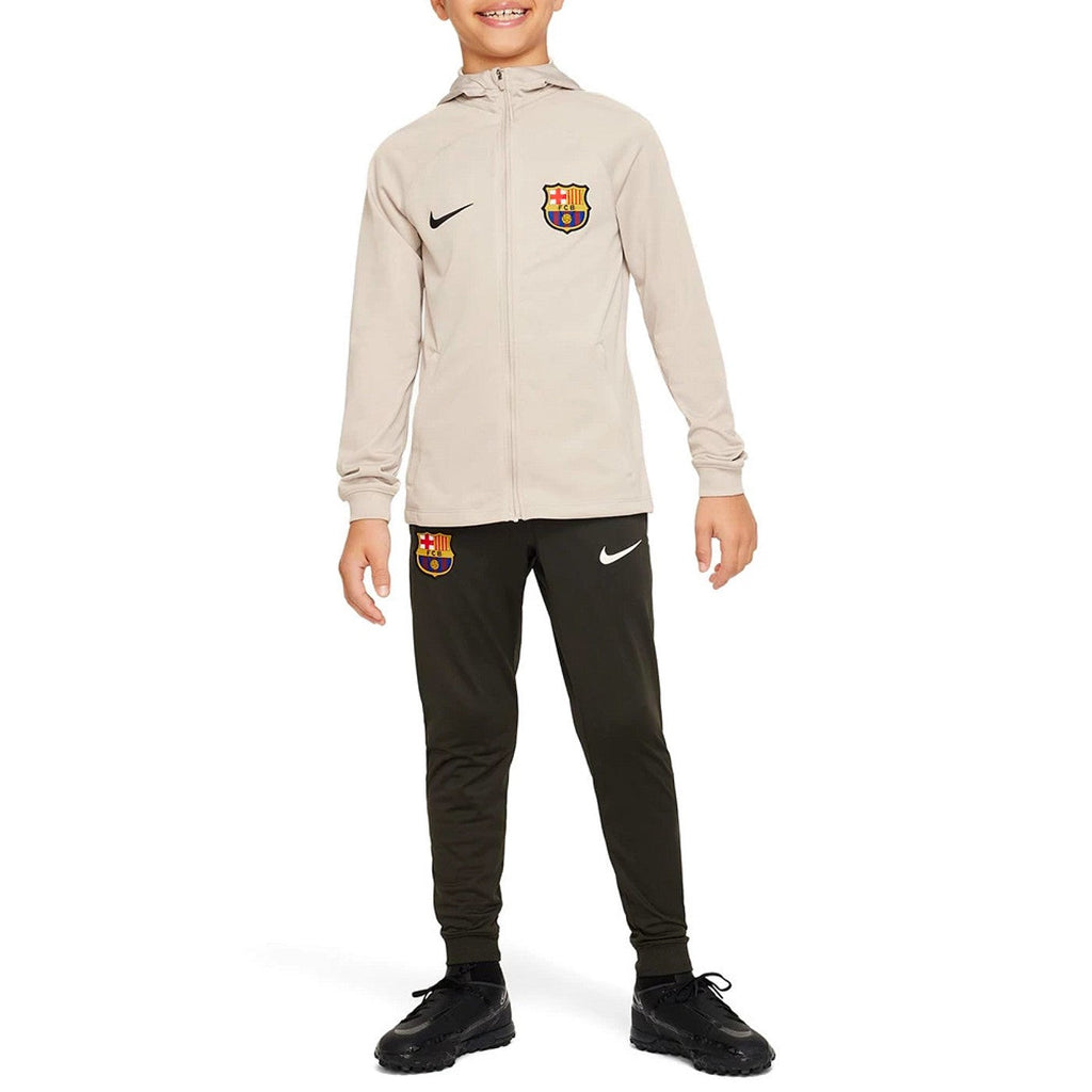 Kids - FC Barcelona hooded Soccer tracksuit - GilloServ