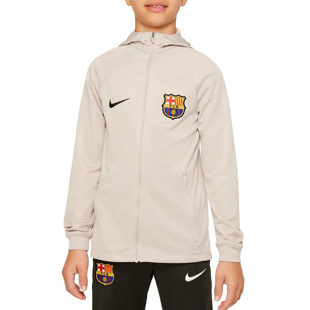 Kids - FC Barcelona hooded Soccer tracksuit - GilloServ