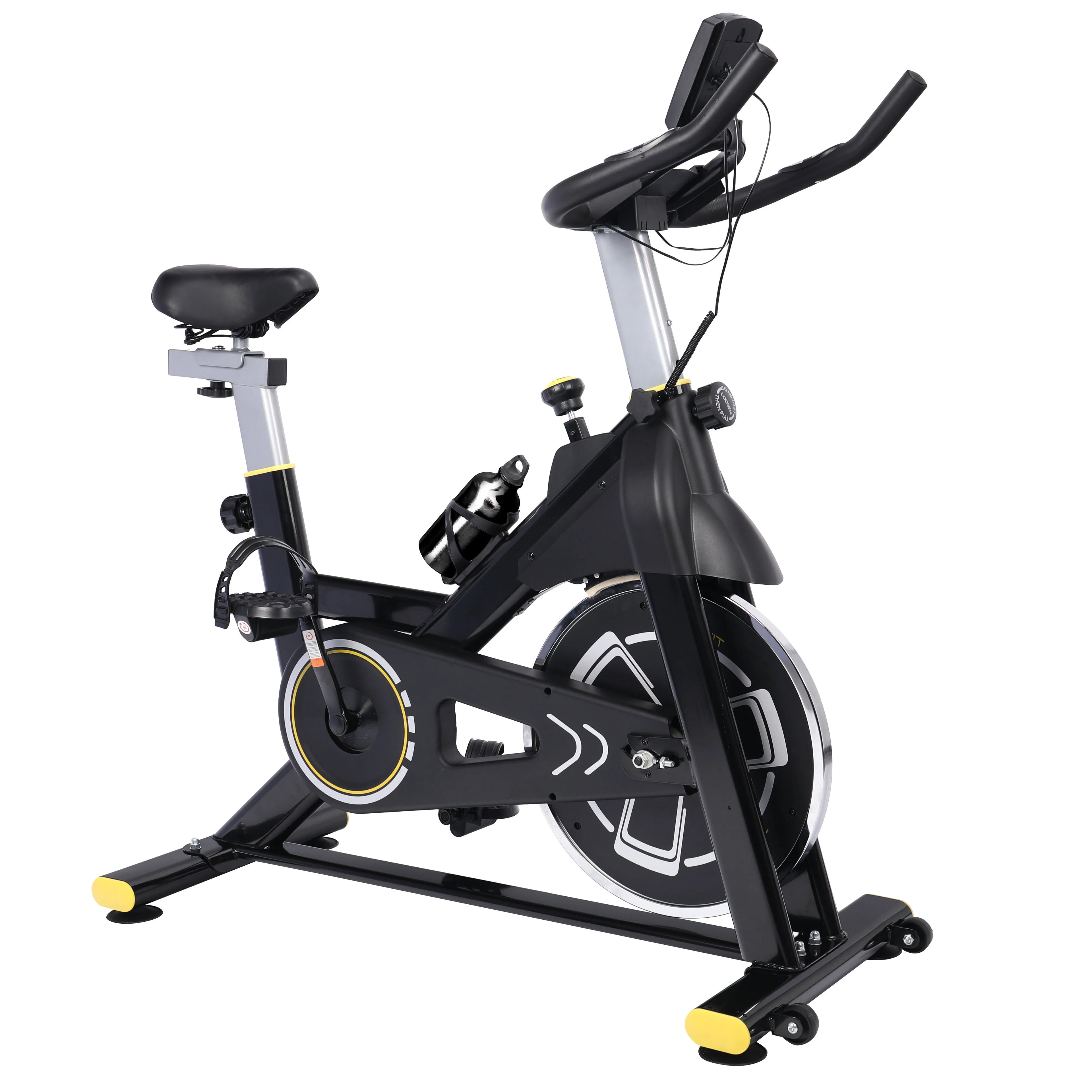 Exercise Bike Home Gym Static Bicycle Silent Belt Drive-Magnetic - GilloServ