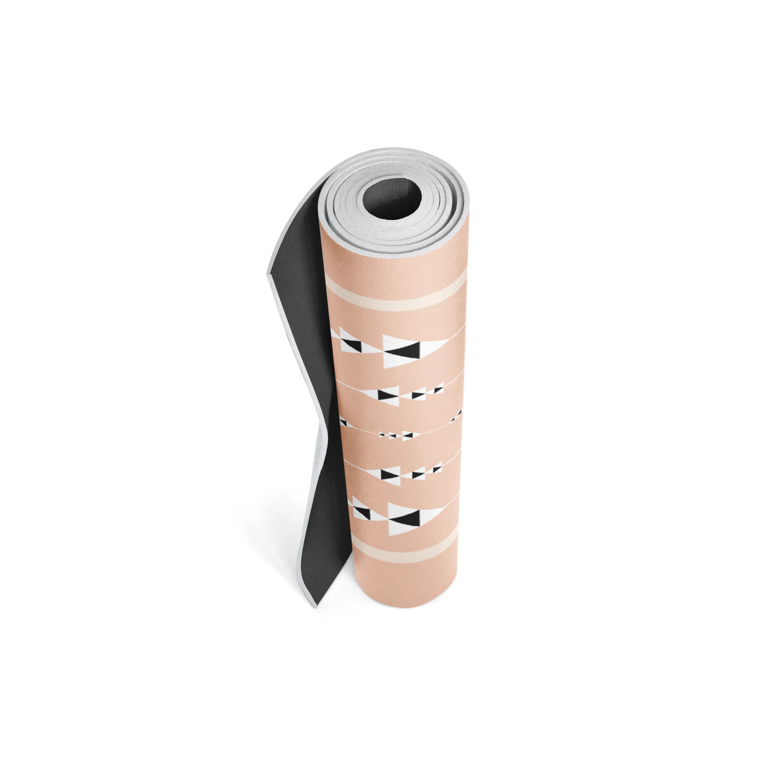 “Golden Hour Flow” Yoga Mat – 6mm Non-Slip, Eco-Friendly (Tan) - GilloServ