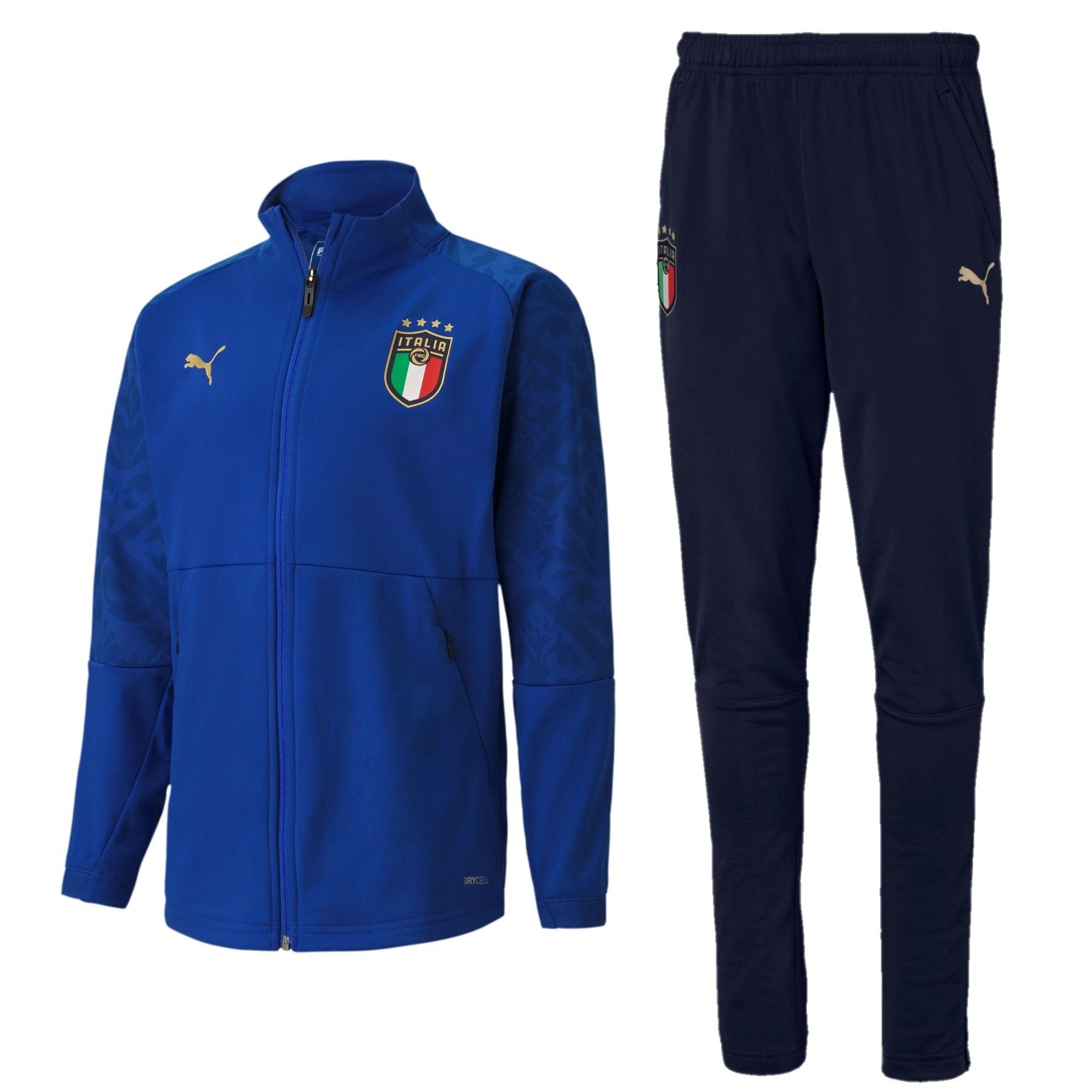 Kids - Italy pre-match presentation Soccer Tracksuit - GilloServ