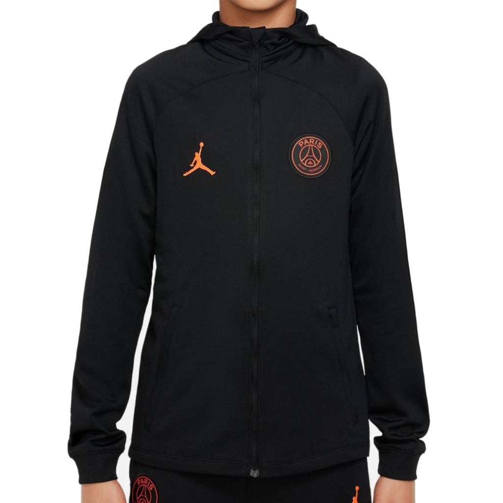 Kids - Jordan x PSG Soccer black training presentation tracksuit - GilloServ