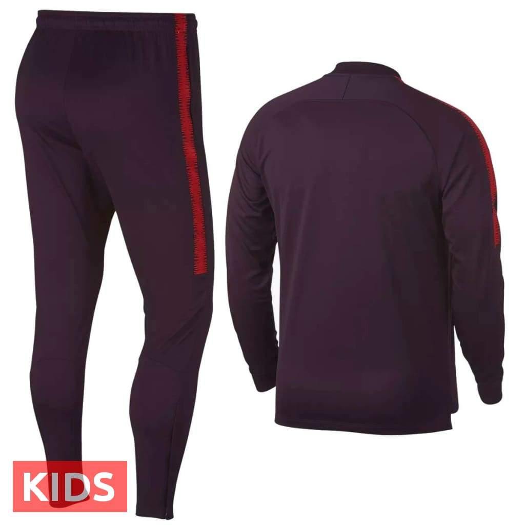 Kids - AS Roma Presentation Soccer Tracksuit - GilloServ