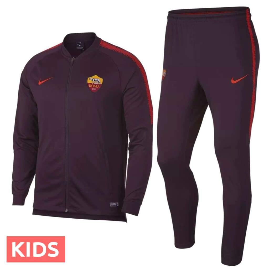 Kids - AS Roma Presentation Soccer Tracksuit - GilloServ