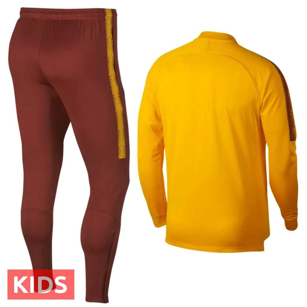 Kids - AS Roma UCL presentation soccer tracksuit - GilloServ