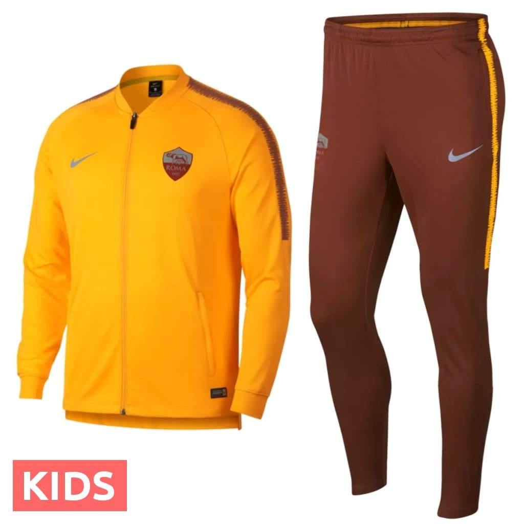 Kids - AS Roma UCL presentation soccer tracksuit - GilloServ