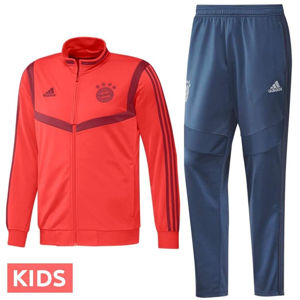 Kids - Bayern Munich training bench Soccer tracksuit - GilloServ