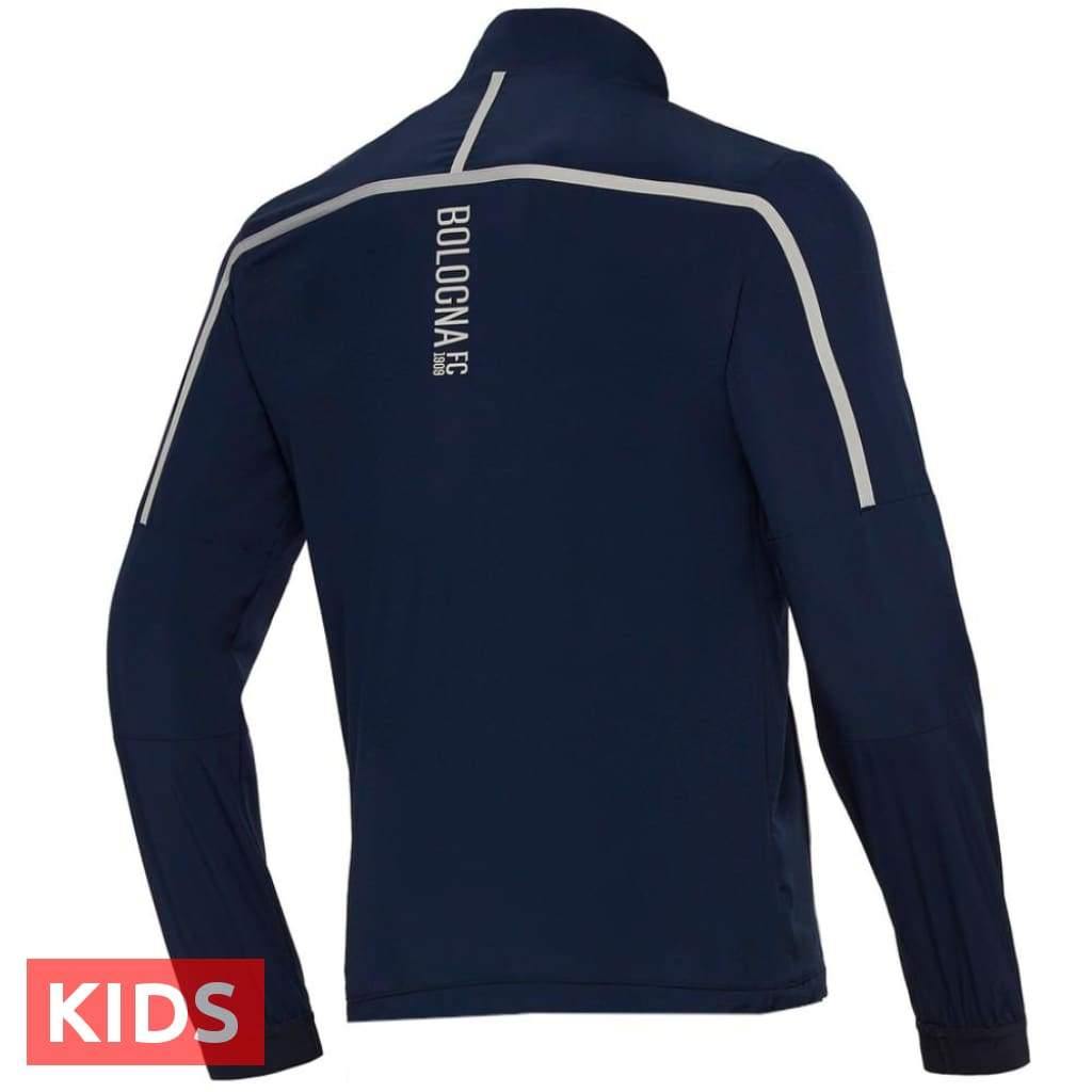 Kids - Bologna FC navy presentation soccer tracksuit - GilloServ