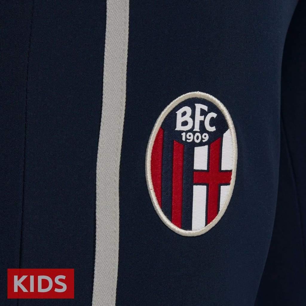 Kids - Bologna FC navy presentation soccer tracksuit - GilloServ