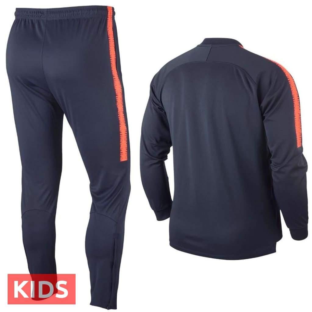 Kids - FC Barcelona Training Presentation Soccer Tracksuit 2018 - Nike - GilloServ