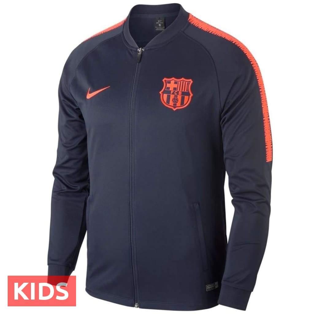 Kids - FC Barcelona Training Presentation Soccer Tracksuit 2018 - Nike - GilloServ
