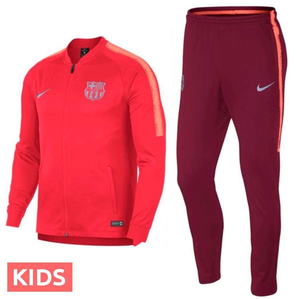 Kids - FC Barcelona UCL presentation soccer tracksuit - GilloServ
