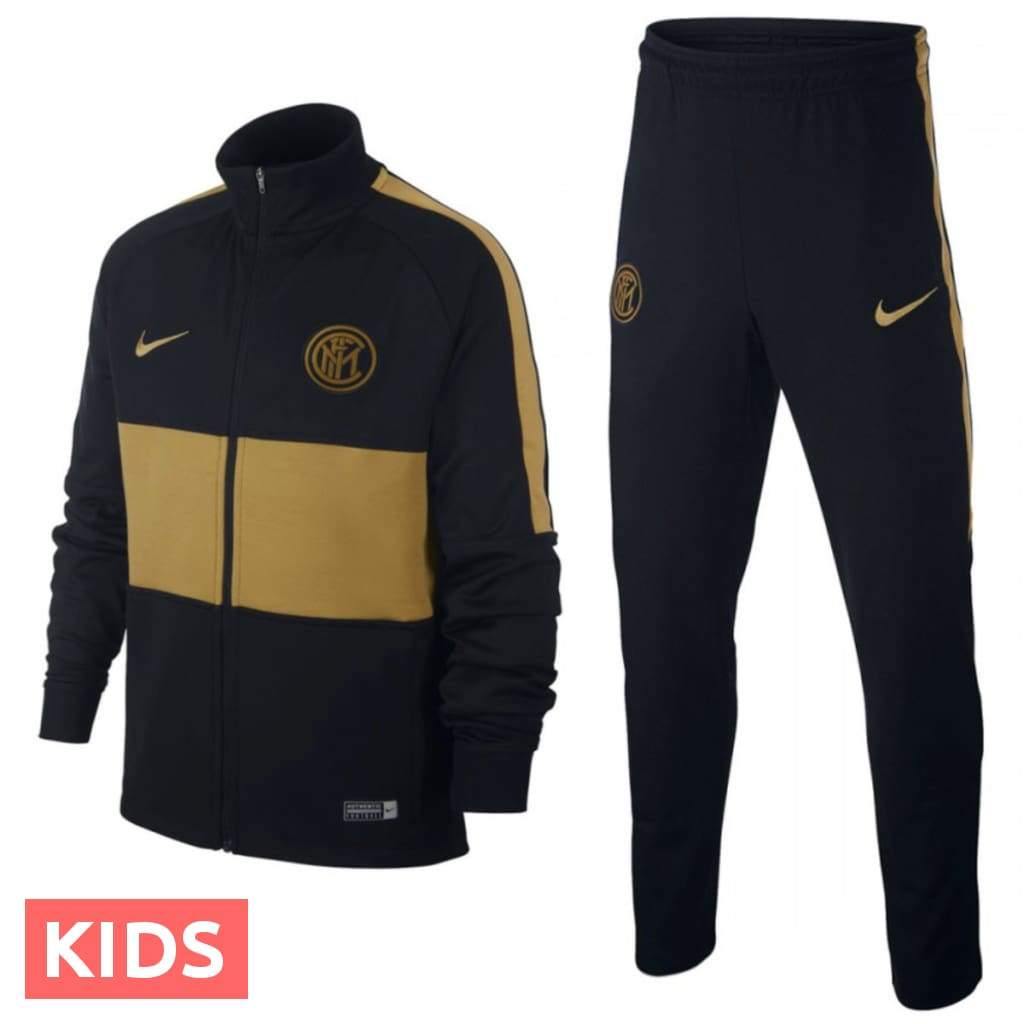 Kids - Inter Milan presentation soccer tracksuit - GilloServ