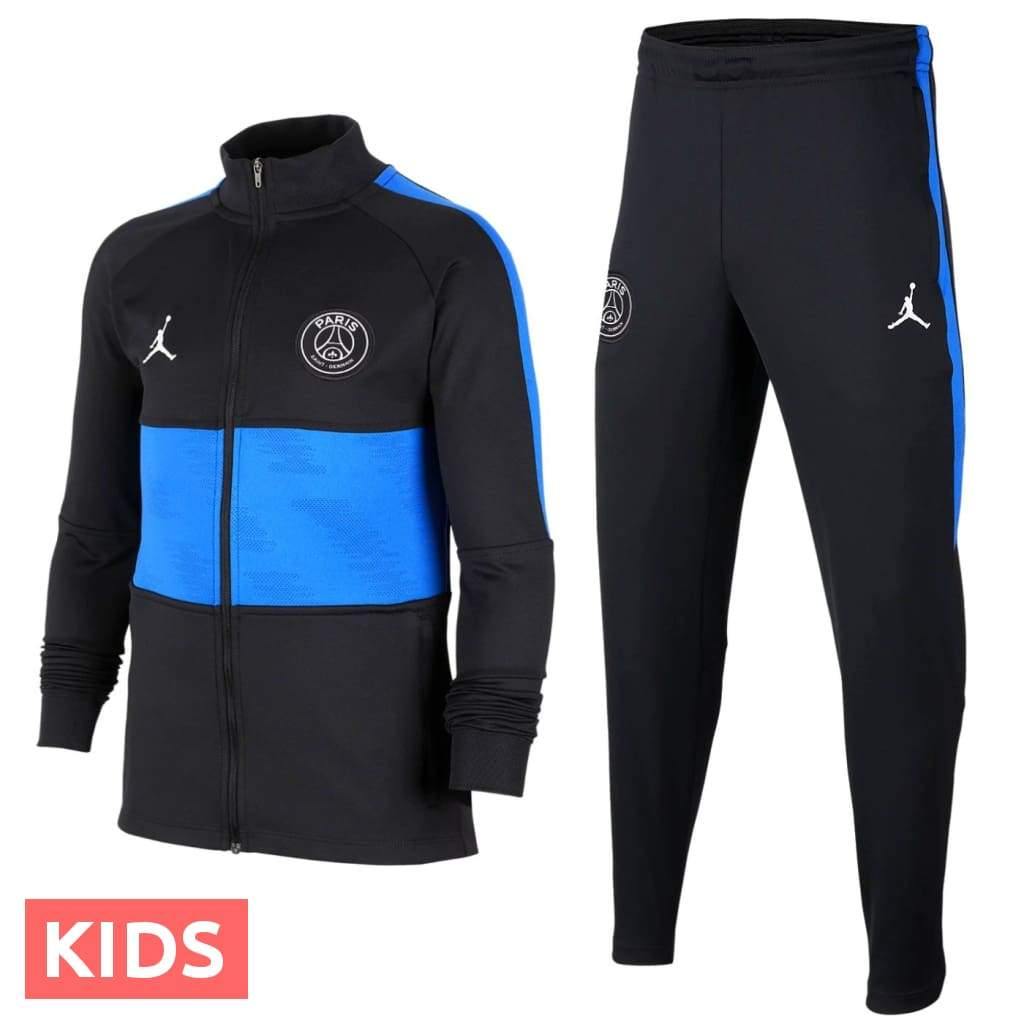 Kids - Jordan x PSG Soccer training presentation tracksuit - GilloServ