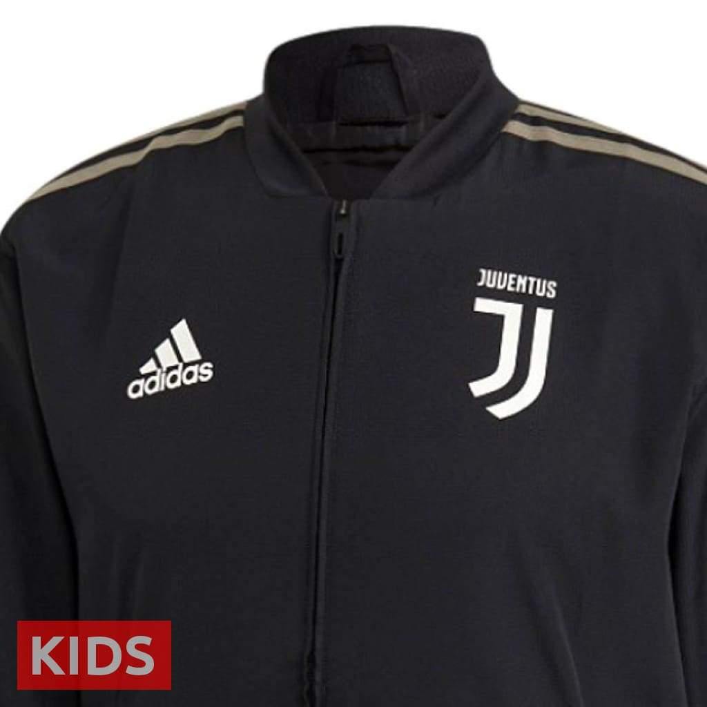 Kids - Juventus black Presentation Soccer Tracksuit - GilloServ