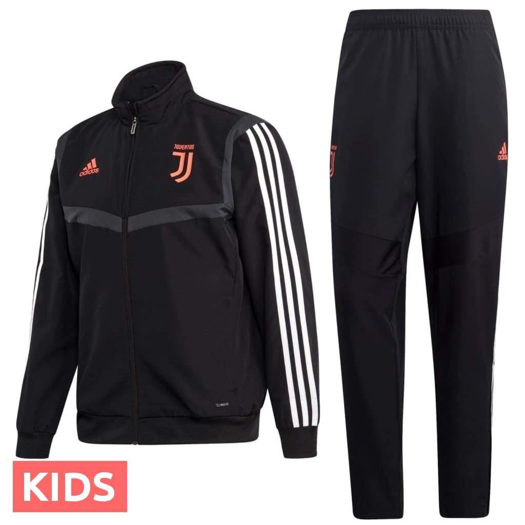 Kids - Juventus black presentation Soccer tracksuit - GilloServ