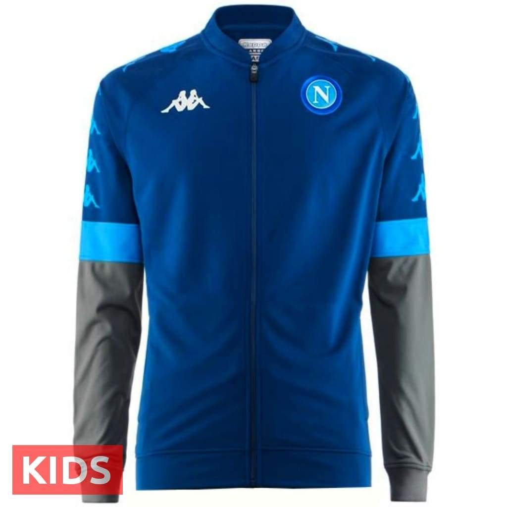 Kids - SSC Napoli UCL presentation soccer Tracksuit - GilloServ