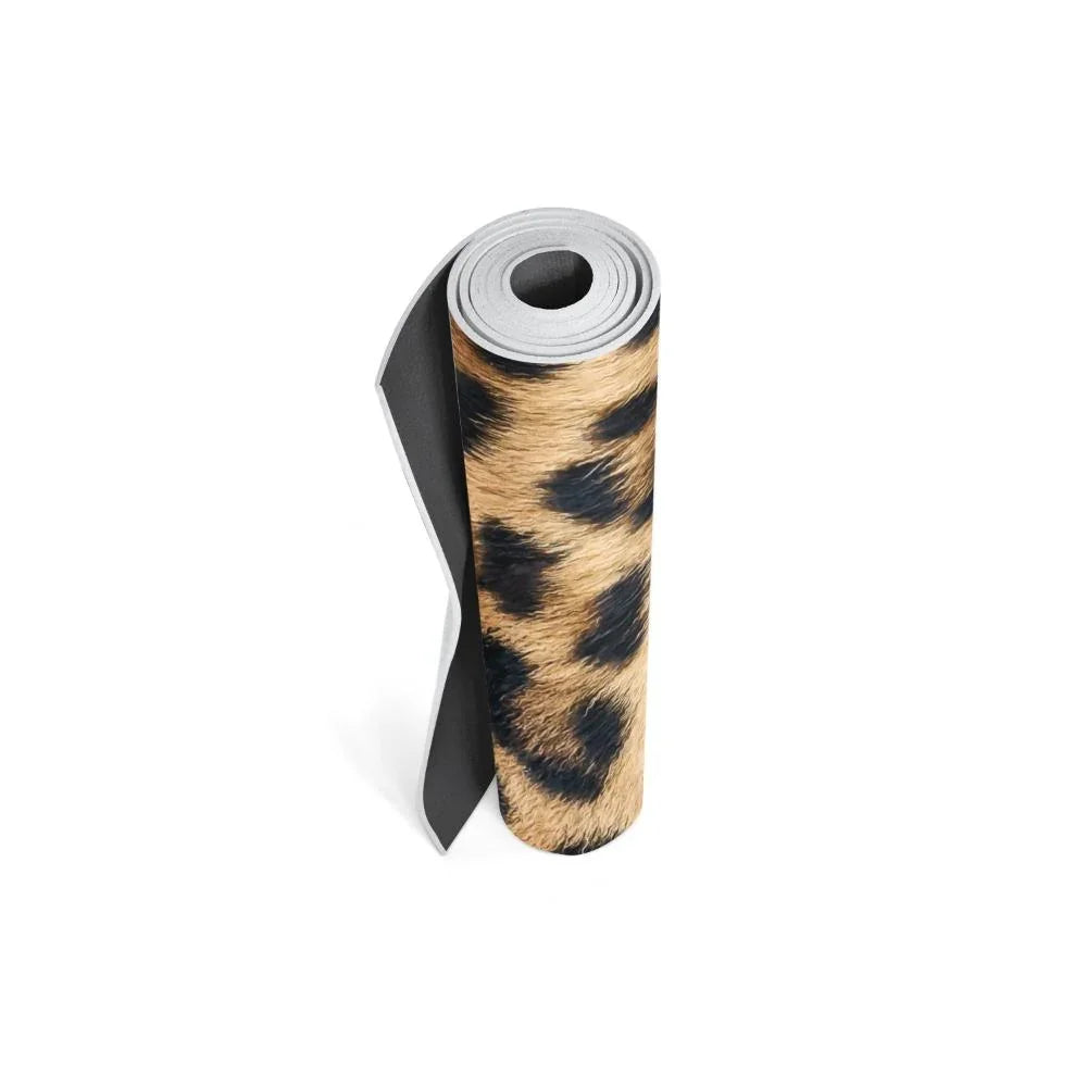 Leopard Pattern Yoga Mat// Eco-Friendly + Grip-Enhanced Flow - GilloServ