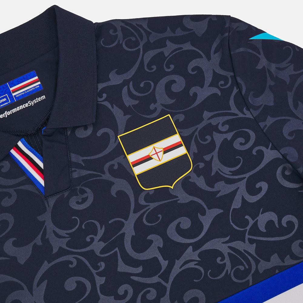 UC Sampdoria Third soccer jersey 2024/25 - Macron-2