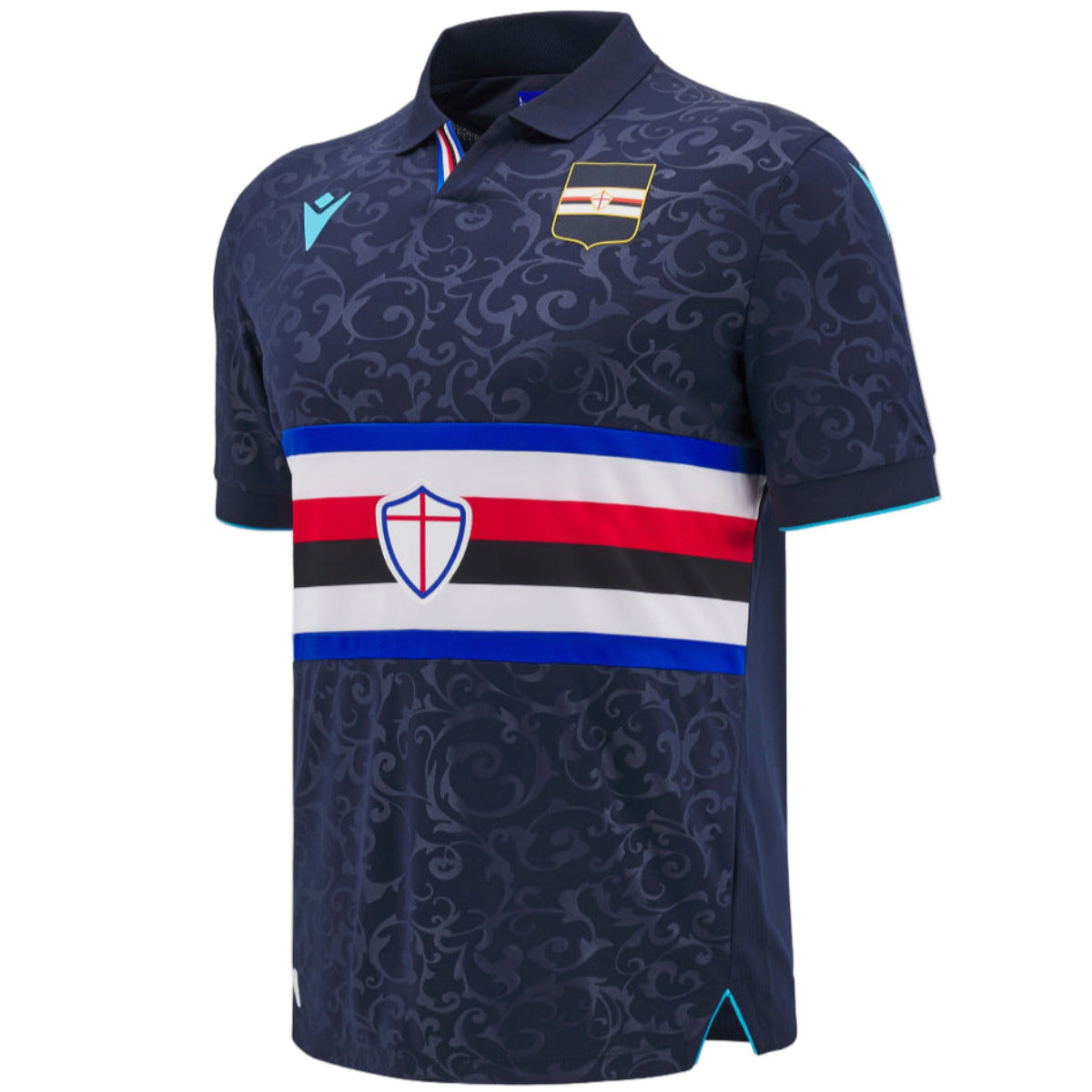 UC Sampdoria Third soccer jersey 2024/25 - Macron-0
