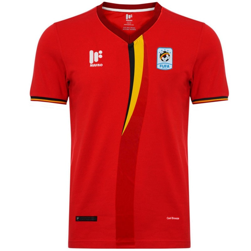 Uganda national team Home soccer jersey 2019/20 - Mafro-0
