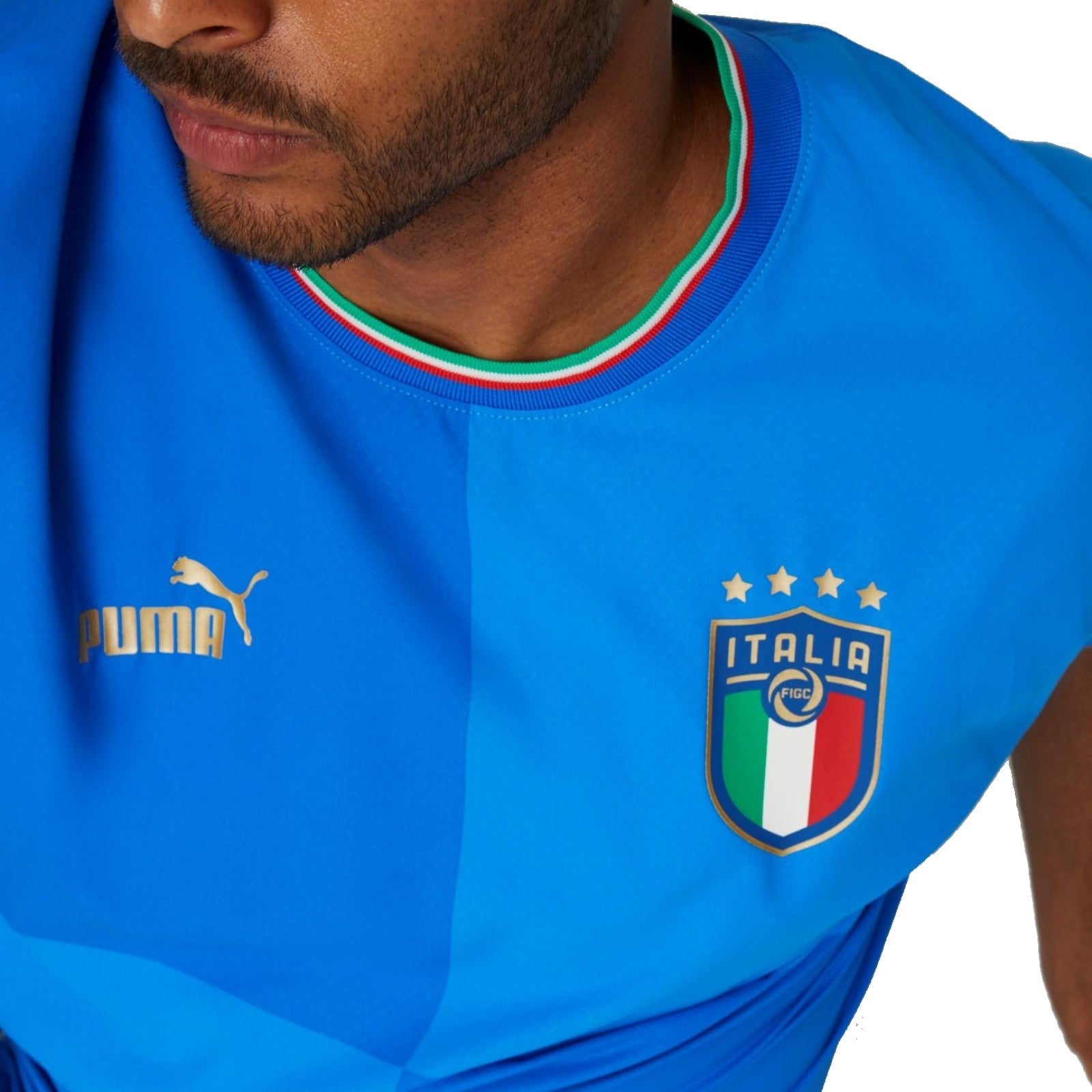 Italy Player Issue Home soccer jersey 2022/23 - Puma-2